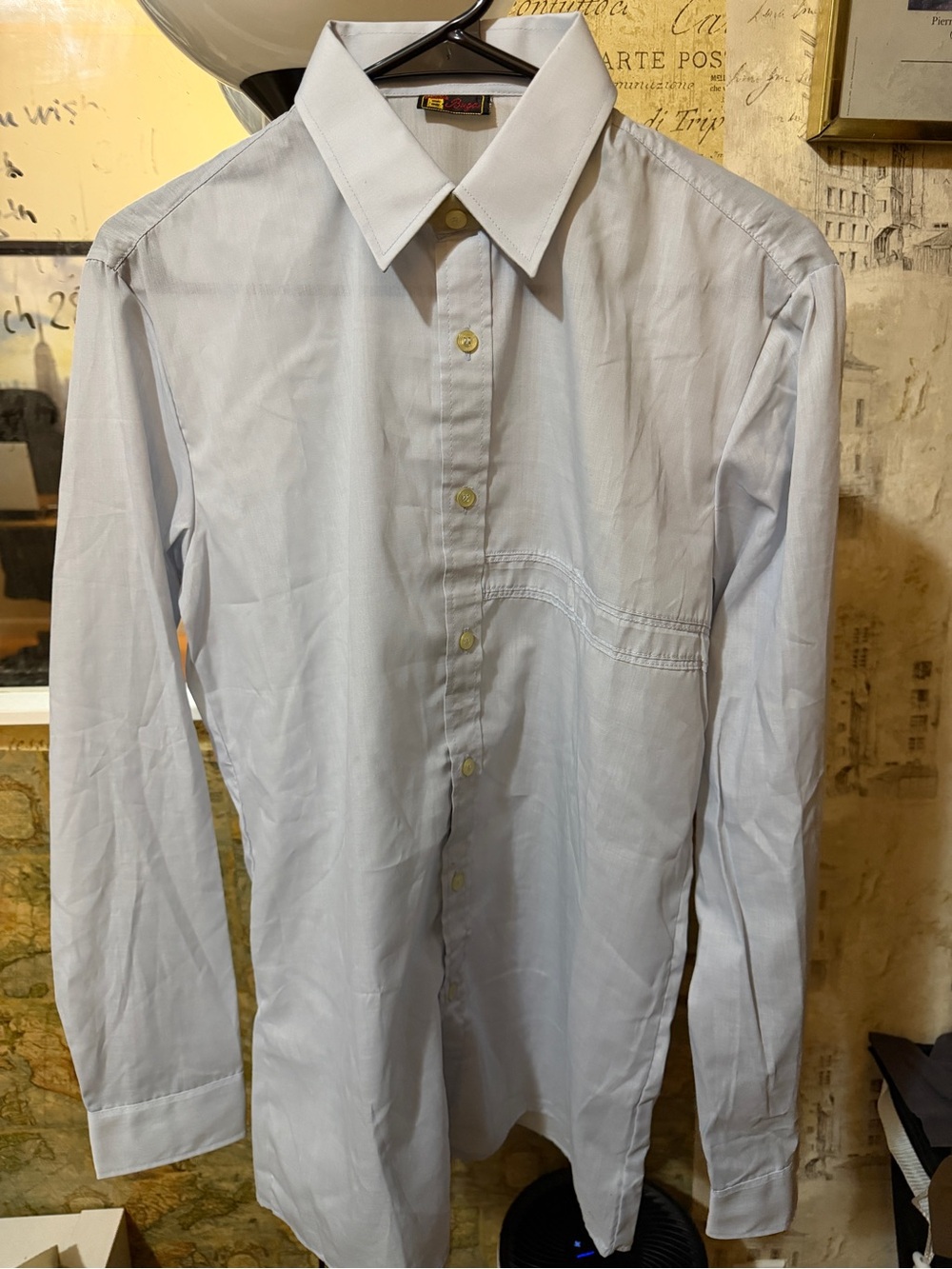 Light Blue Men's Dress Shirt